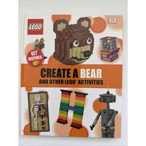 Lego Create A Bear And Other Lego Activities Hardcover Book Gift